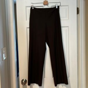 90s vintage brown wide leg pants